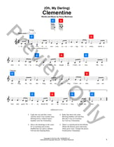 (Oh, My Darling) Clementine ChordBuddy EPRINT Guitar and Fretted sheet music cover